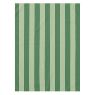 Nappe Grandes verticales Forêt Vert rayé