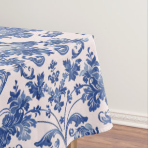 Nappe Grandmillennial Rose & Blue Damas