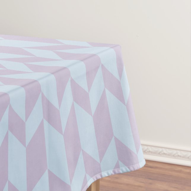 Nappe Gras Flèche à deux tons Chevron Grille Poudre Past (In Situ)
