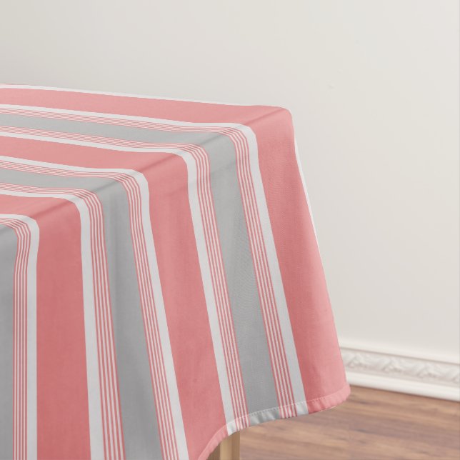 Nappe Gratté rose et argent (In Situ)