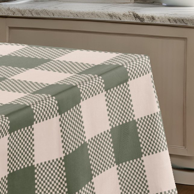 Nappe Green Buffalo Plaid Farmhouse (Créateur téléchargé)
