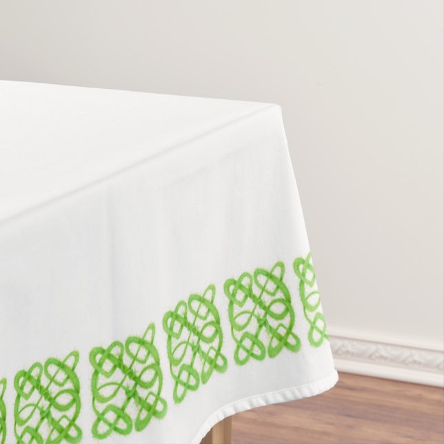NAPPE GREEN CELTIC KNOT 52x70 (In Situ)