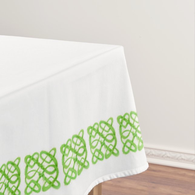 NAPPE GREEN CELTIC KNOT 60x84 (In Situ)