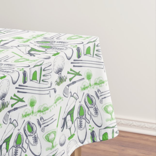 Nappe Green Golf Icons Motif (In Situ)