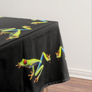 Nappe Grenouille peinte aux yeux rouges