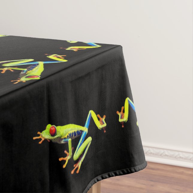 Nappe Grenouille peinte aux yeux rouges (In Situ)