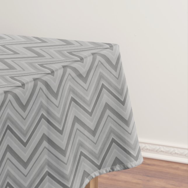 Nappe Grey stripes zigzag (In Situ)