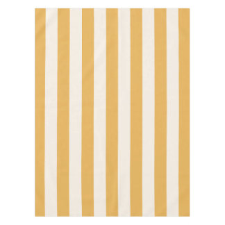 Nappe Grilles Verticales Moutarde Jaune Et Blanc Gratté