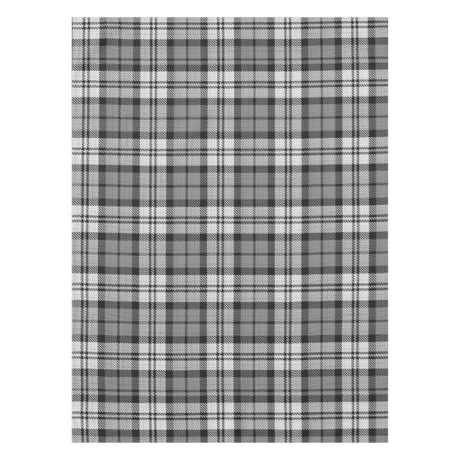 Nappe Gris Blackwatch Tartan Design Plaid (Devant)