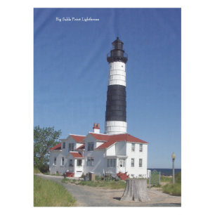 Nappe Gros tissu de table du phare de Sable Point