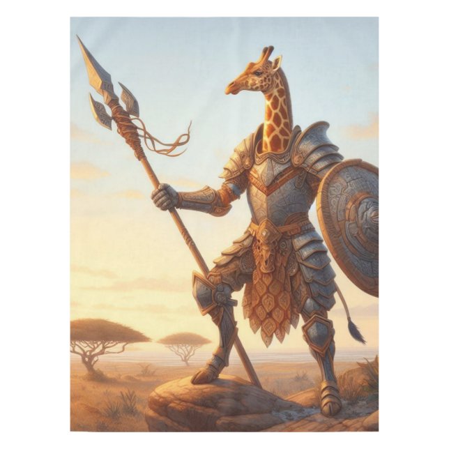 Nappe Guerrier de girafe (Devant)