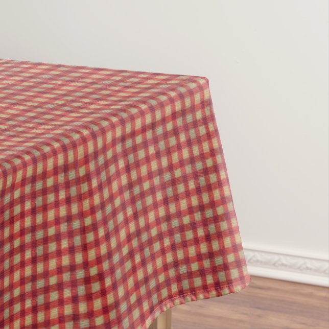 Nappe Guingan rouge (In Situ)
