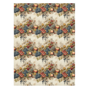 Nappe Guirlande de fruits de vigne vintage à la crème