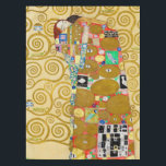 Nappe Gustav Klimt Exécution Nouveau Couple<br><div class="desc">Gustav Klimt,  Fulfillment 1910-1911 Couple Art Nouveau avec la signature de Klimt design tourbillonnant et belle peinture or.</div>