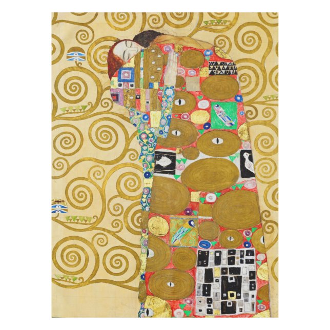 Nappe Gustav Klimt Exécution Nouveau Couple (Devant)