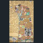 Nappe Gustav Klimt - Réalisation, Stoclet Frieze<br><div class="desc">L'Arbre de Vie,  La Frieze Stoclet,  Amateurs de réalisation - Gustav Klimt,  Carton,  1909</div>