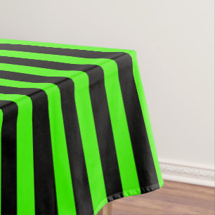 Nappe Halloween mince vert et noir