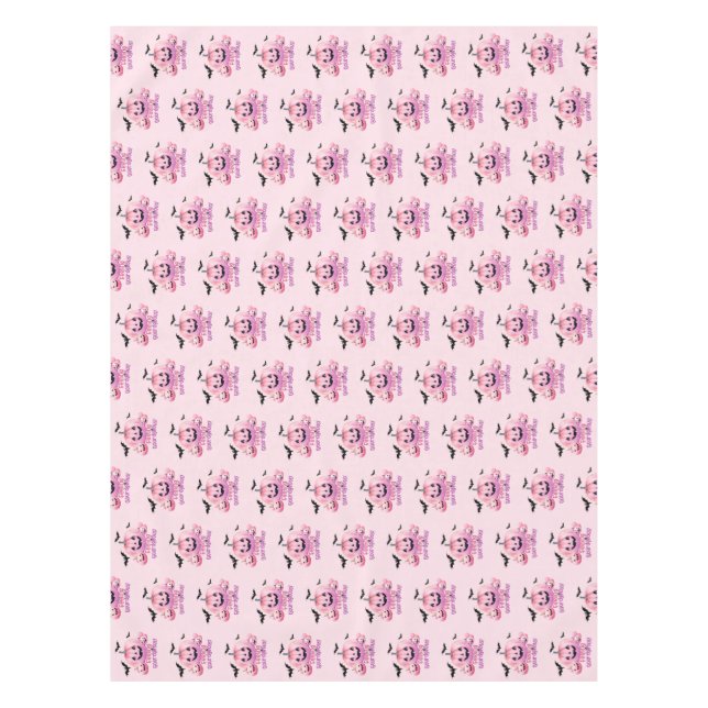 Nappe Halloween rose (Devant)