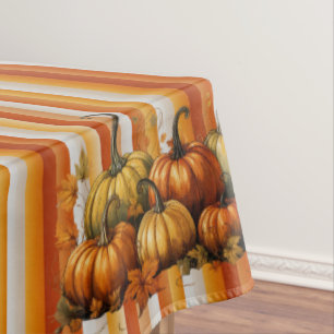 Nappe Halloween Thanksgiving citrouille Automne No5