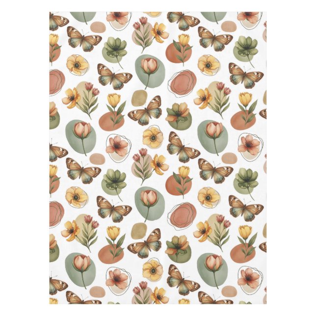 Nappe Harmonie des fleurs de la Terre (Devant)
