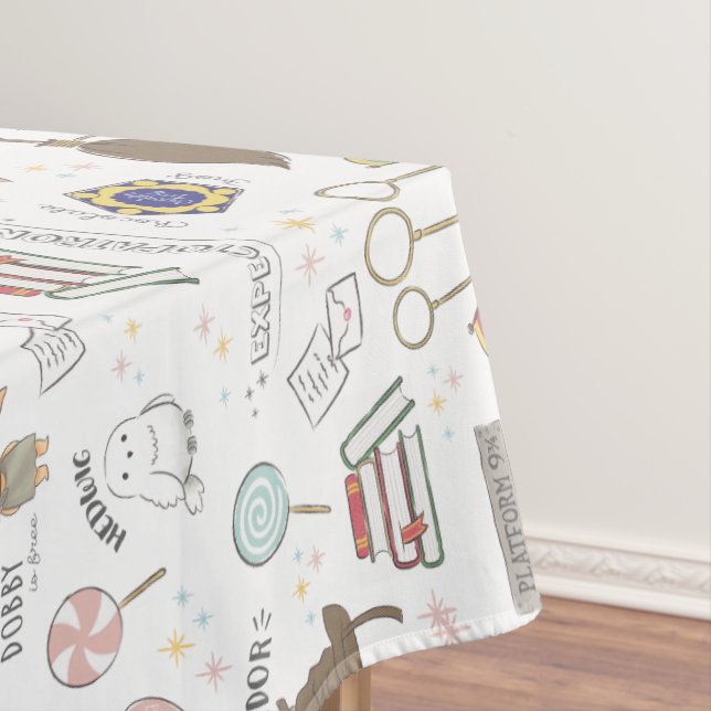 Nappe HARRY POTTER™ Motif Magique Minuscule (In Situ)
