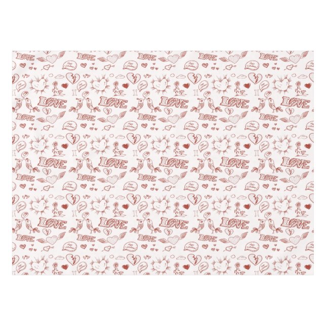 Nappe Heureuse Sainte-Valentin (Devant (Horizontal))