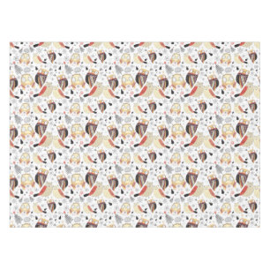 Nappe Hibou drôle de texture