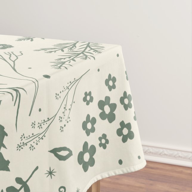 Nappe HOGWARTS™ Herbologie Motif magique (In Situ)