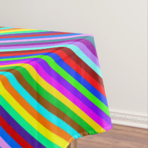 Nappe HOLI a coloré le motif de rayures + vos idées