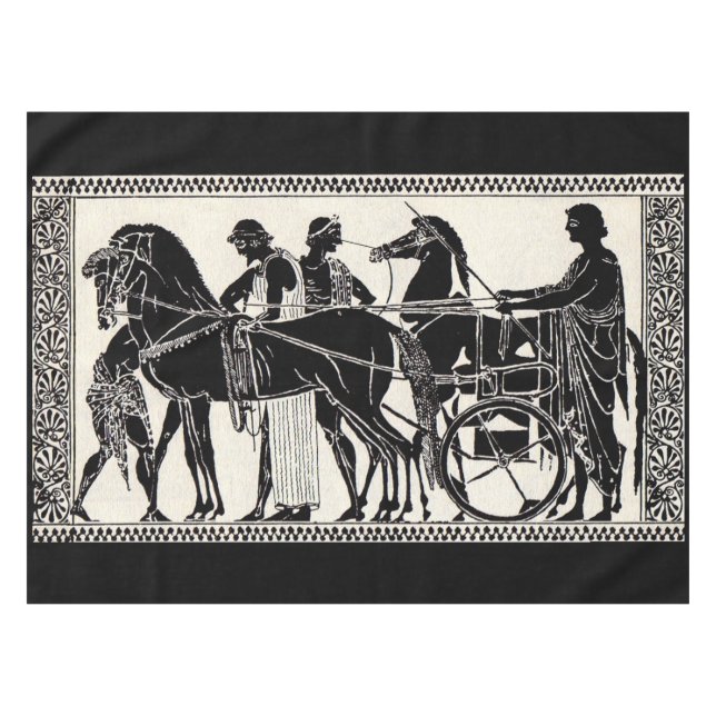 Nappe hommes et copie romains antiques de chevaux (Devant (Horizontal))