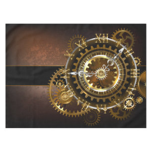 Nappe Horloge Steampunk avec des engrenages anciens