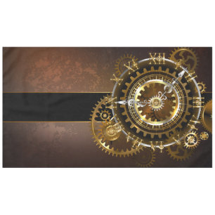 Nappe Horloge Steampunk avec engrenages antiques