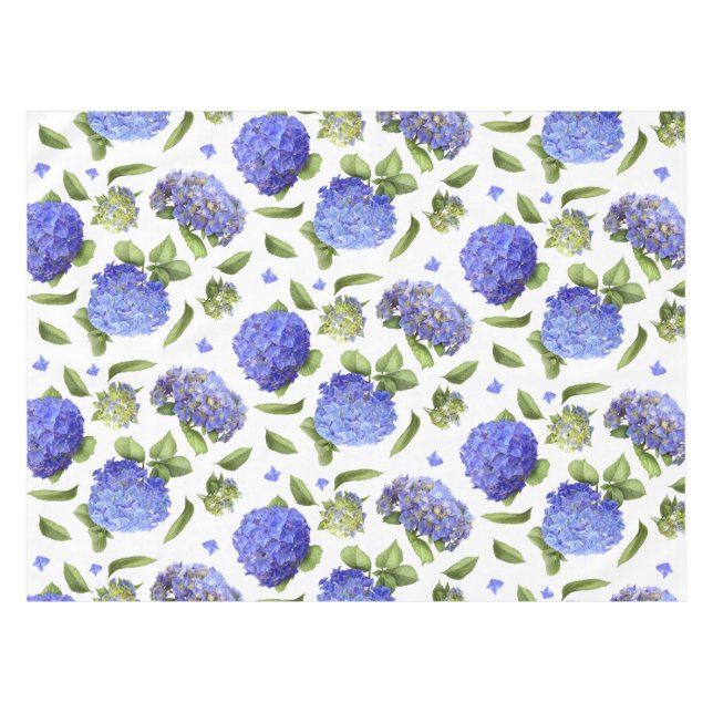 Nappe Hortensias bleus (Devant (Horizontal))