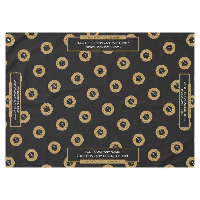Nappe Housse de table pour salon professionnel 60"x84" L (Devant (Horizontal))