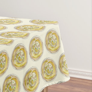 Nappe Hummus Houmous Pois Chickpeas Méditerranéen Plongé