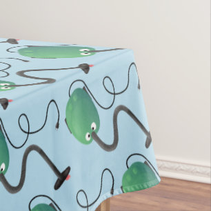 Nappe Humour de dessin animé de l'aspirateur mignon