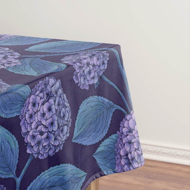 Nappe Hydrangea violet et bleu (In Situ)