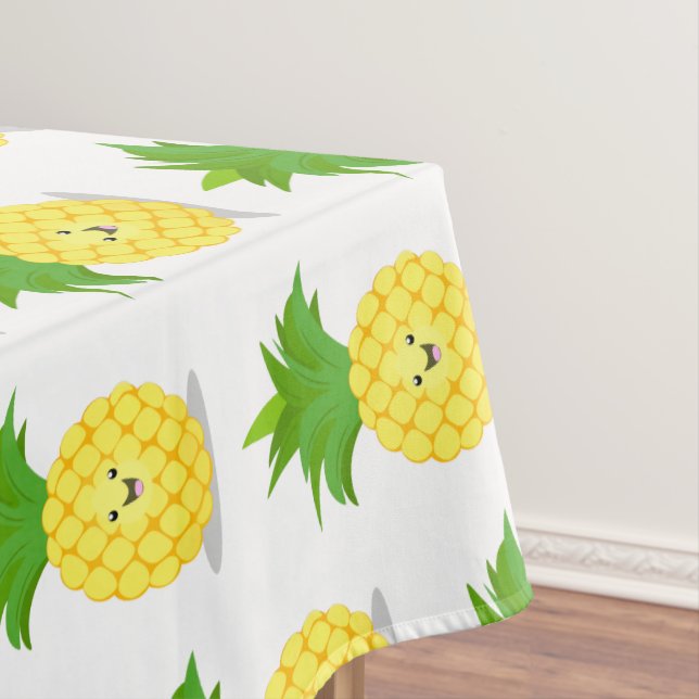 Nappe Illustration d'ananas mignon (In Situ)