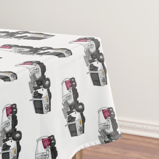 Nappe Illustration de camion à ordures animé (In Situ)