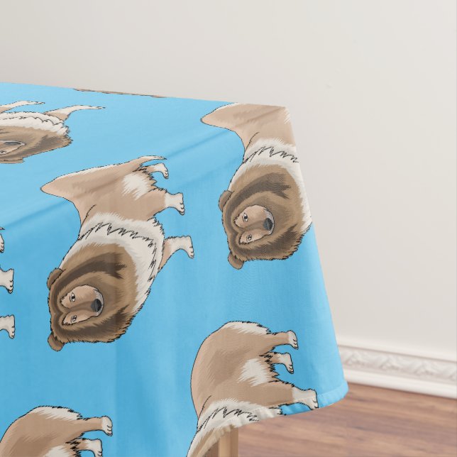 Nappe Illustration de chien Rough collie (In Situ)