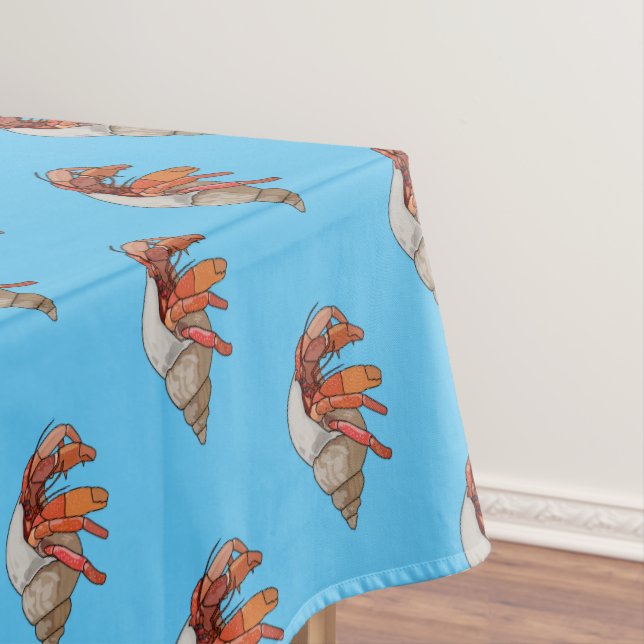 Nappe Illustration de crabe ermite (In Situ)