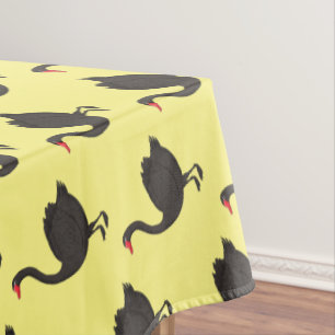 Nappe Illustration de cygne noir