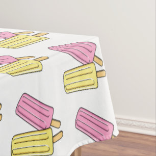Nappe Illustration de dessin animé de sucette glacée