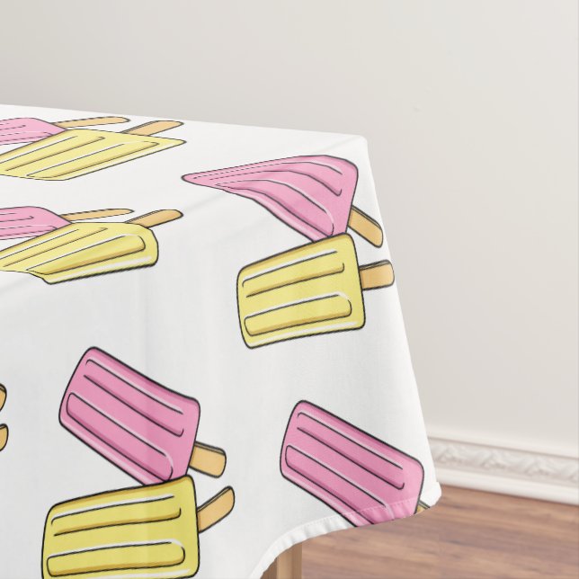 Nappe Illustration de dessin animé de sucette glacée  (In Situ)