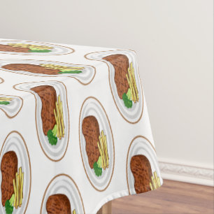 Nappe Illustration de dessin de steak