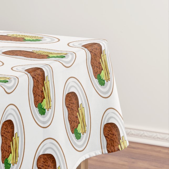 Nappe Illustration de dessin de steak (In Situ)