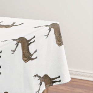 Nappe Illustration de dessin sur le cerf