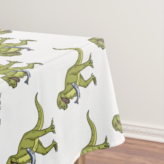 Nappe Illustration de dinosaure T rex drôle (In Situ)