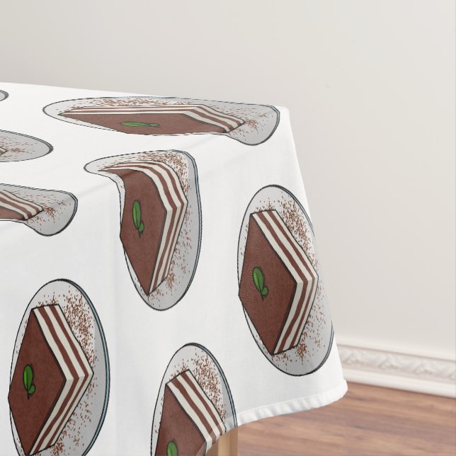Nappe Illustration de gâteau de Tiramisu (In Situ)