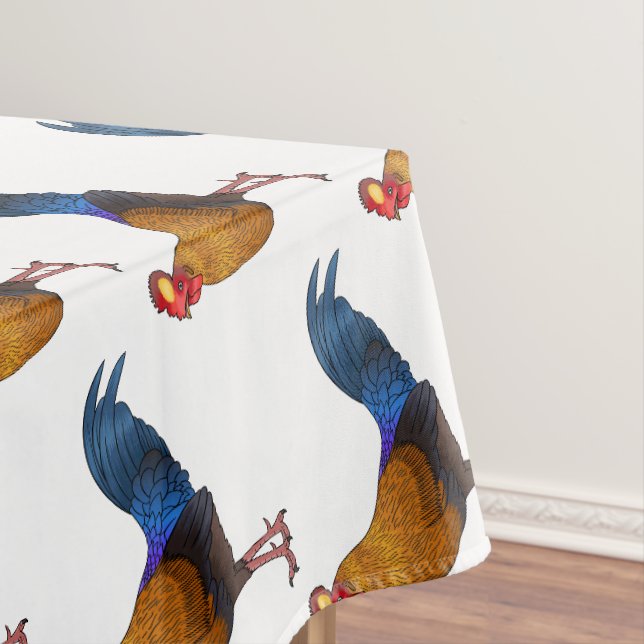Nappe Illustration de la caricature d'oiseaux de jungle  (In Situ)